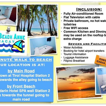 The Beach Anne Boracay Balabag  المظهر الخارجي الصورة
